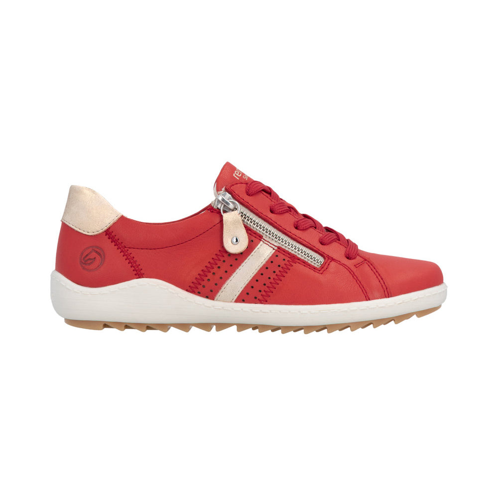 Remonte R1432 Womens Shoes Scarlet/Muschel
