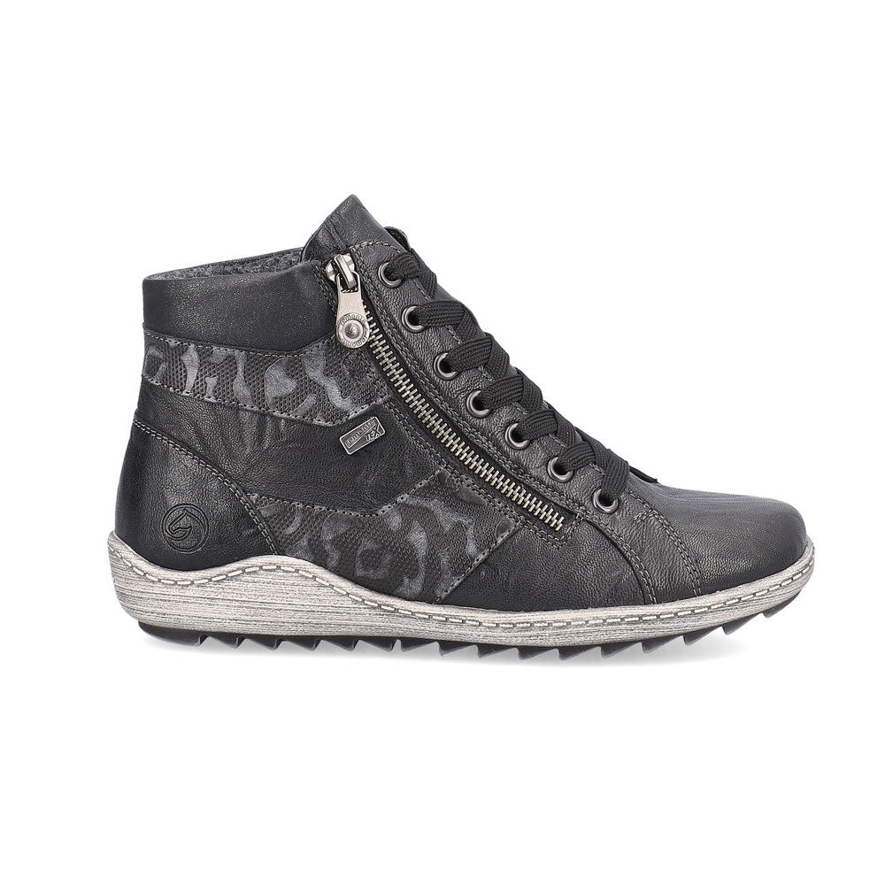 Remonte Waterproof Ankle Boot (R1484) Womens Shoes 02 Black