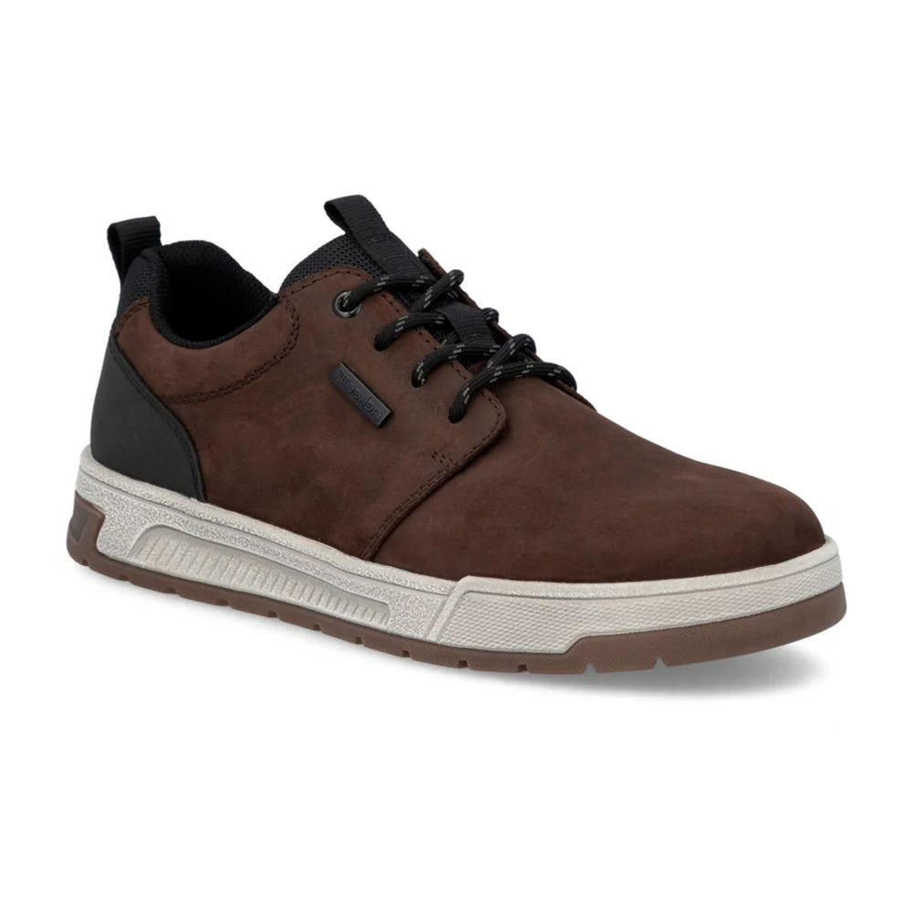 Rieker 36005 Mens Shoes Cigar/Schwarz/Schwarz