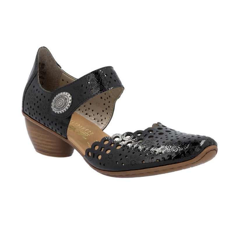 Rieker 43753 Womens Shoes Nero/Black