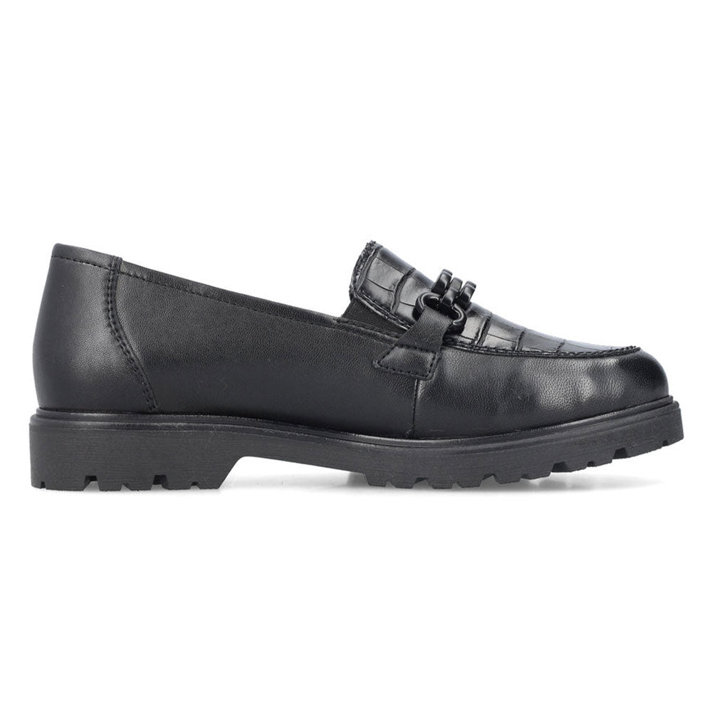 Rieker 45561 Womens Shoes Black