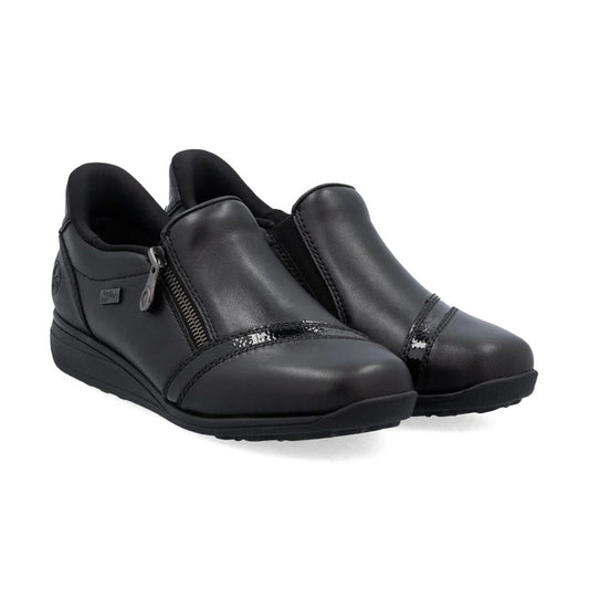 Rieker 47264 Womens Shoes Schwarz/Black/Schwarz