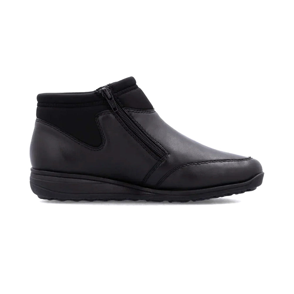 Rieker 47270 Womens Shoes Schwarz