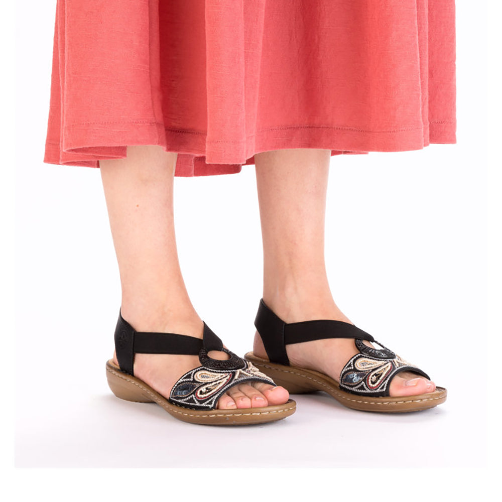 Rieker 608B4 Womens Shoes