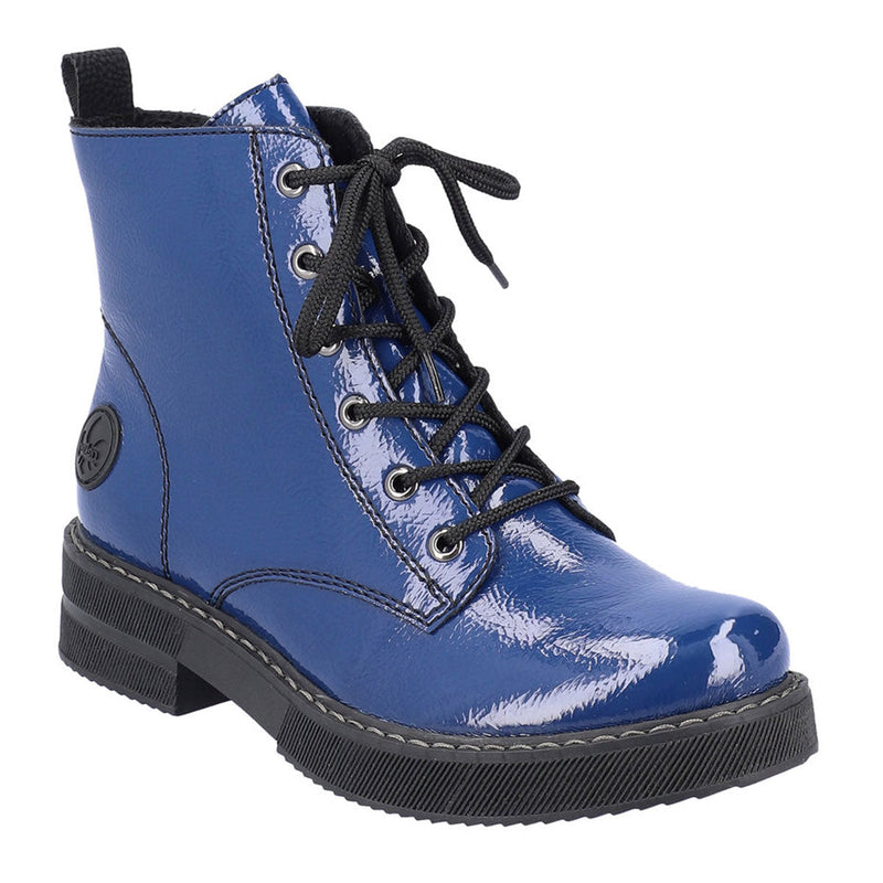Rieker 72010 Payton Boot Womens Shoes 15 Royal
