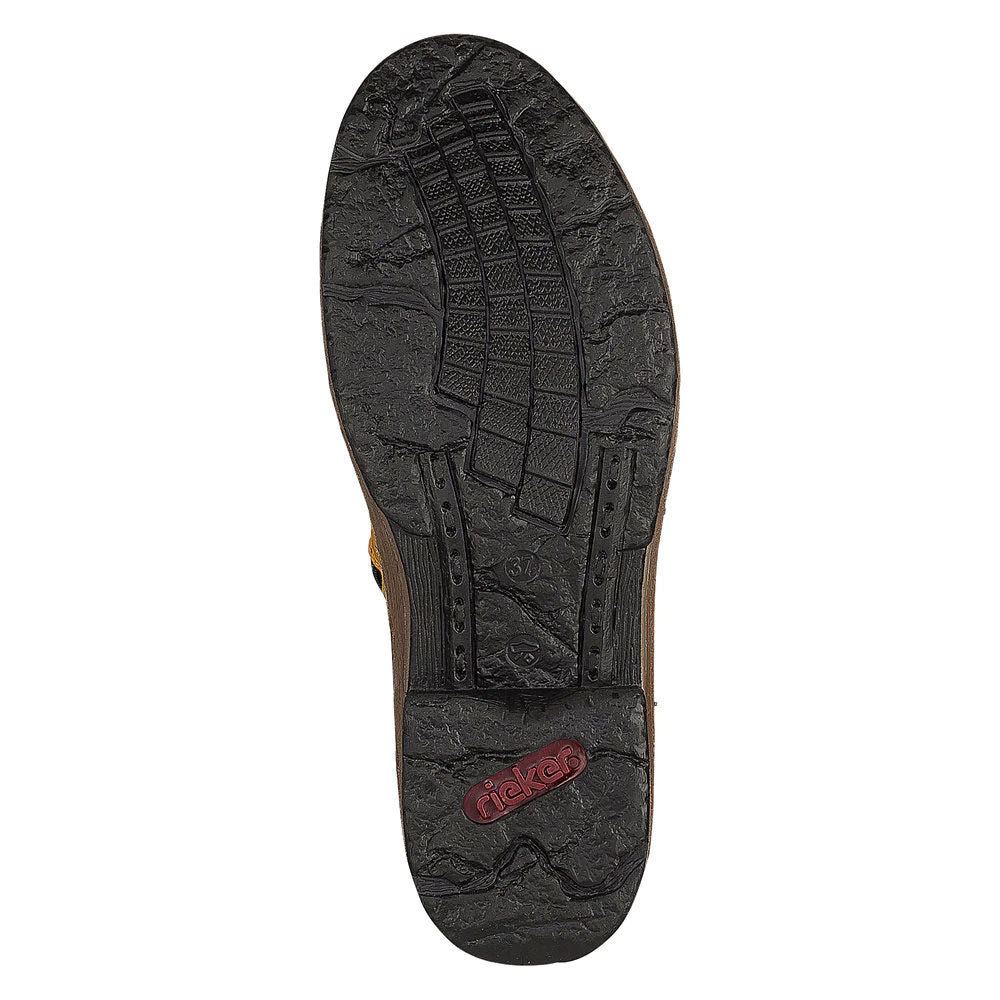 Rieker Women's Felicitas Suede Yarn Laced Combat Boot | Simons Shoes