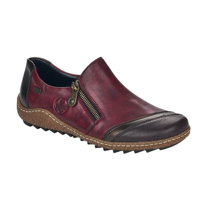 Rieker L7571 Womens Shoes Havanna