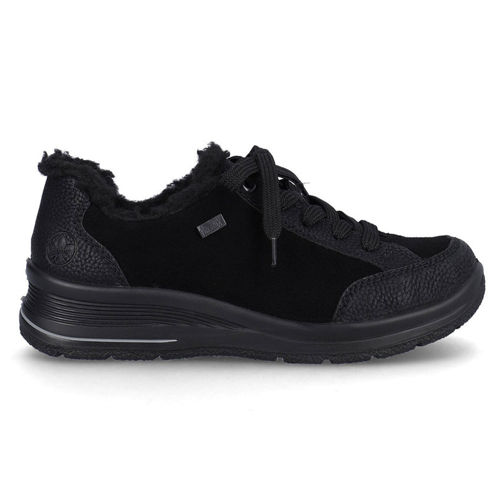 Rieker L7702 Sneaker Womens Shoes 00 Black