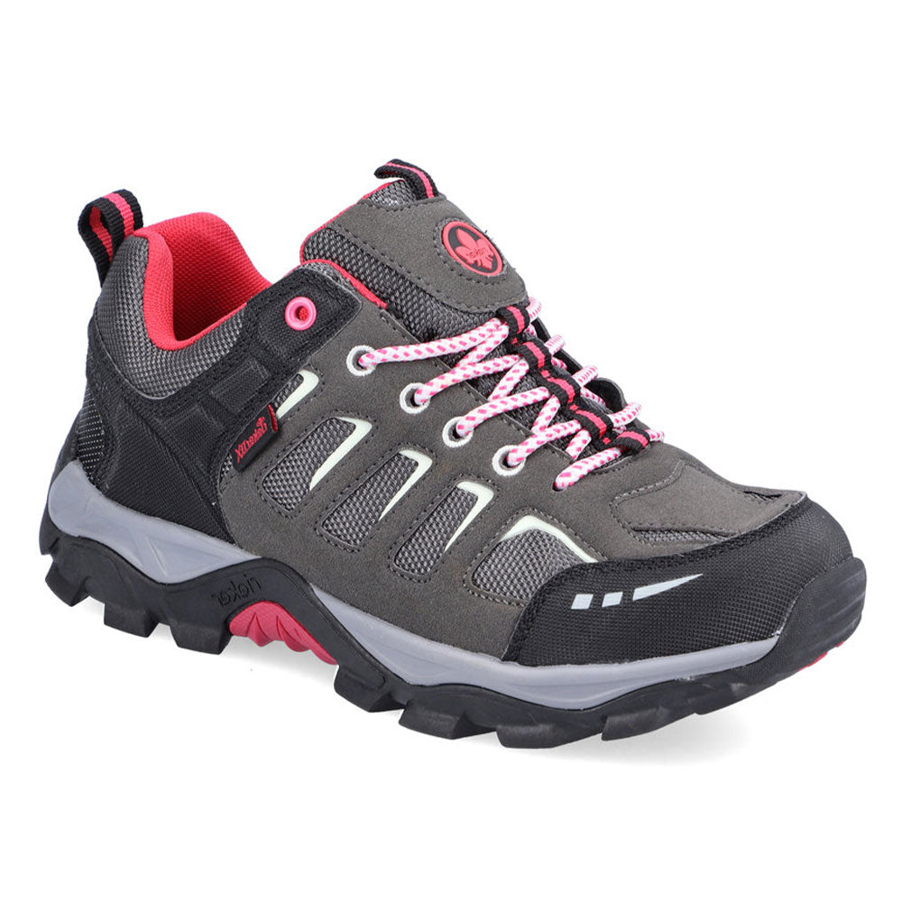 Rieker N8820 Womens Shoes Schwartz/Iron