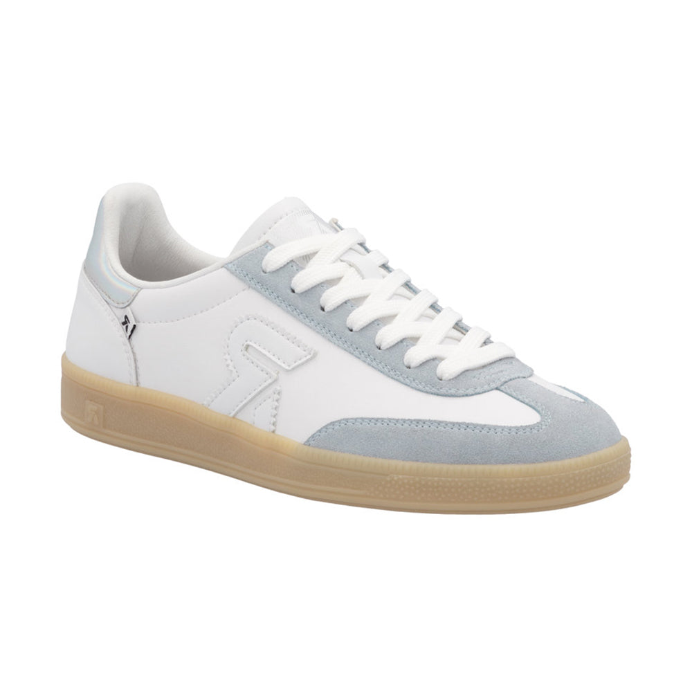 Rieker W2200 Womens Shoes Bleu