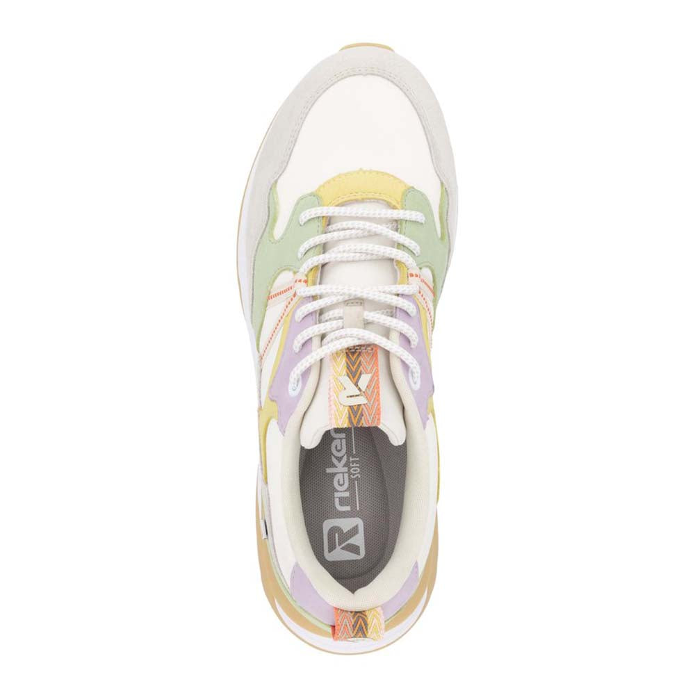 Rieker W2501 Womens Shoes Offwh