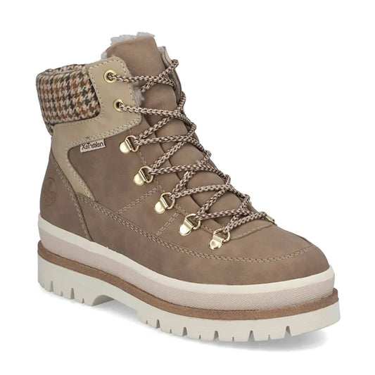 Rieker Y6210 Womens Shoes Fango/Porzellan/Natur/Multi