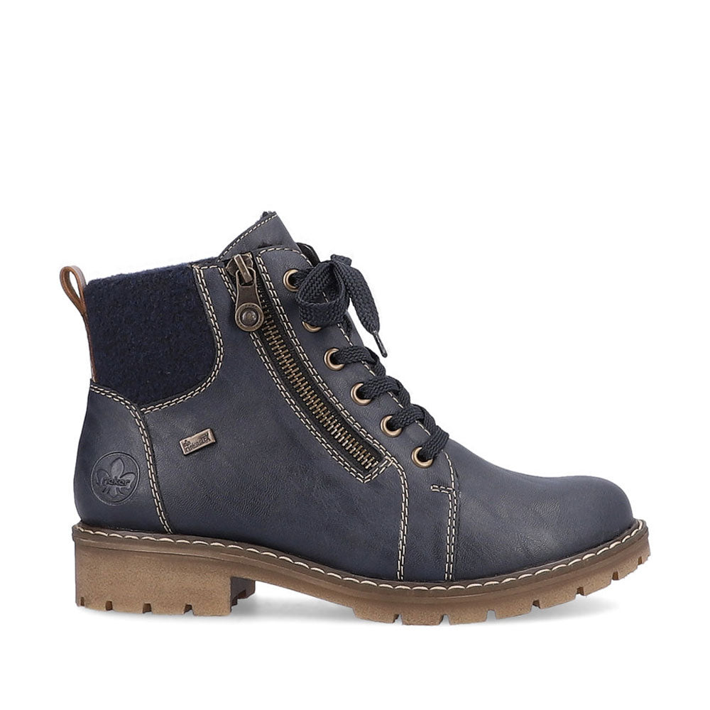 Rieker Sabrina Y9105 Womens Shoes 14 Pazifik