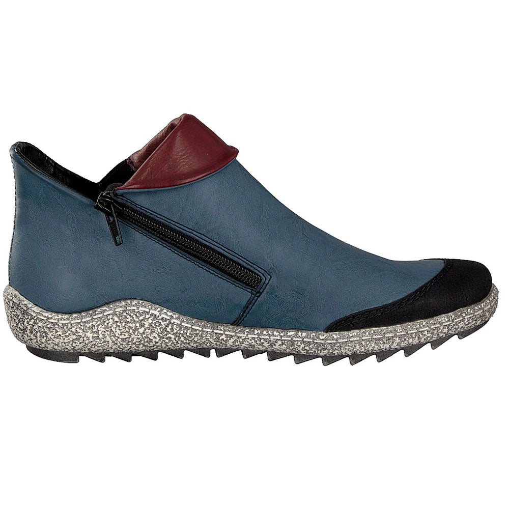 Rieker Z7582 Womens Shoes Schwarz