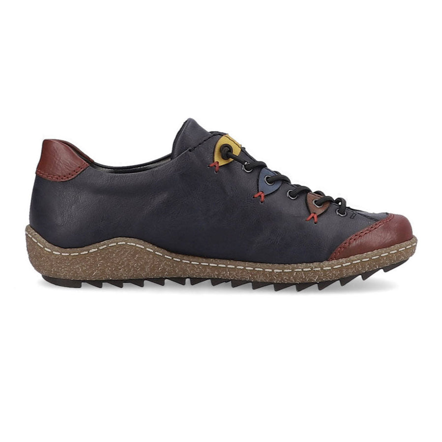 Rieker L7561 Womens Shoes Wine