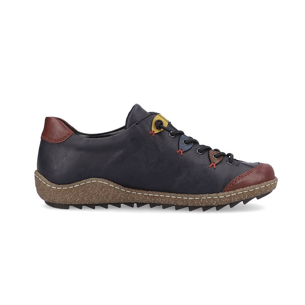 Rieker L7561 Womens Shoes Wine