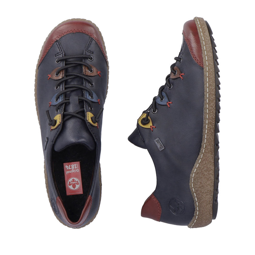 Rieker L7561 Womens Shoes Wine