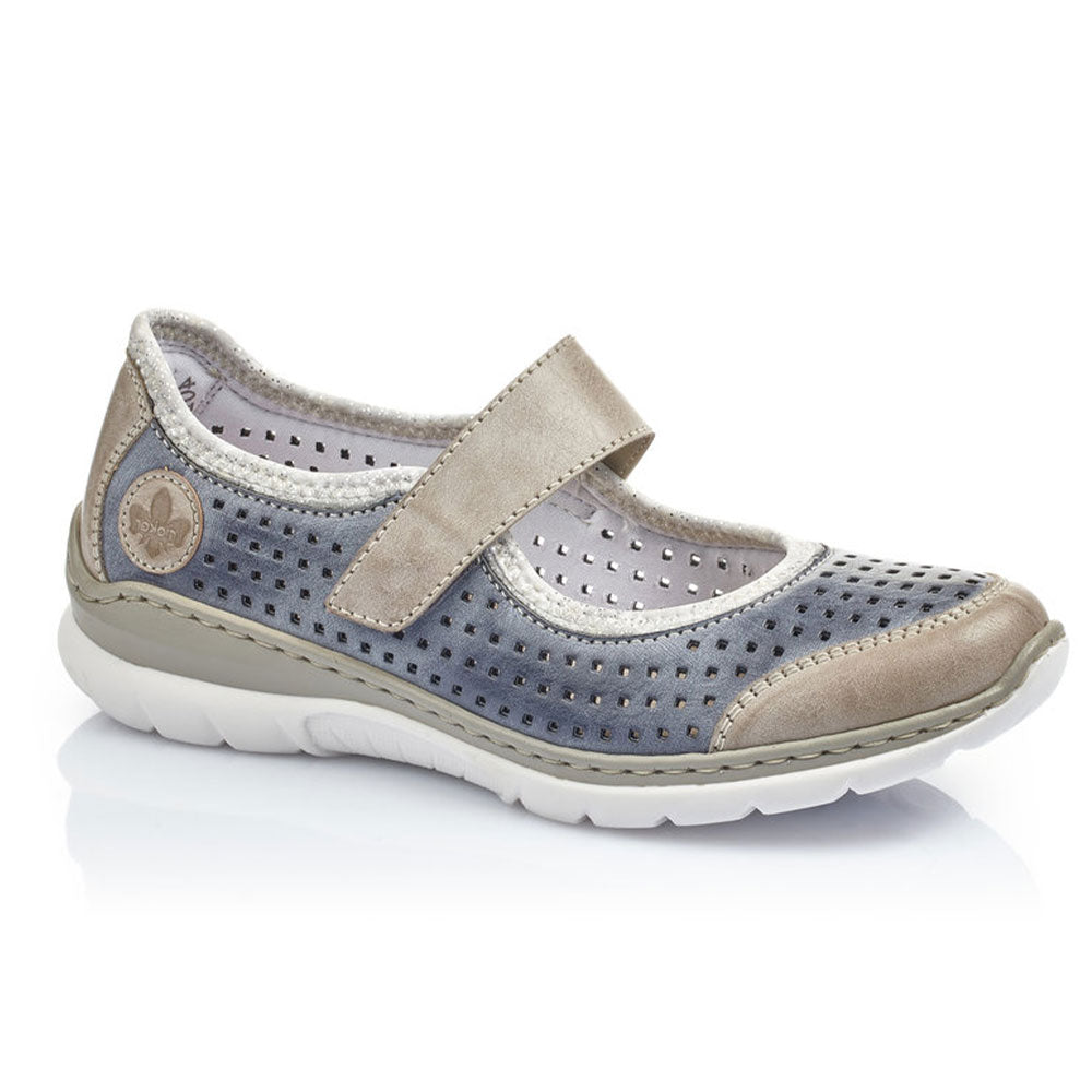 Rieker L32B5 Womens Shoes Steel