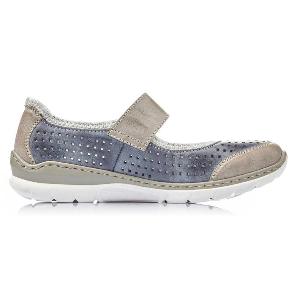 Rieker L32B5 Womens Shoes Steel