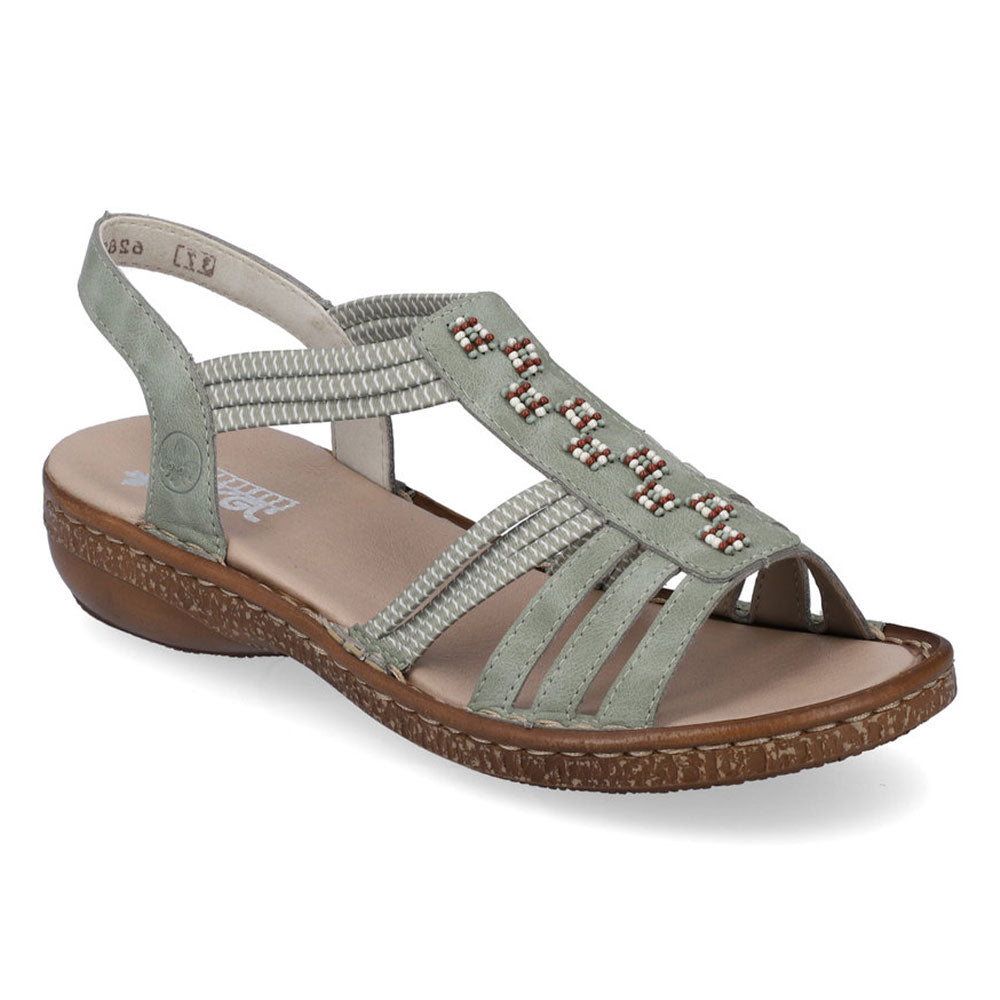 Rieker 62855 Womens Shoes Mint
