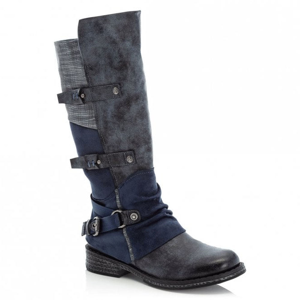 Rieker 92284 Womens Shoes Grigio