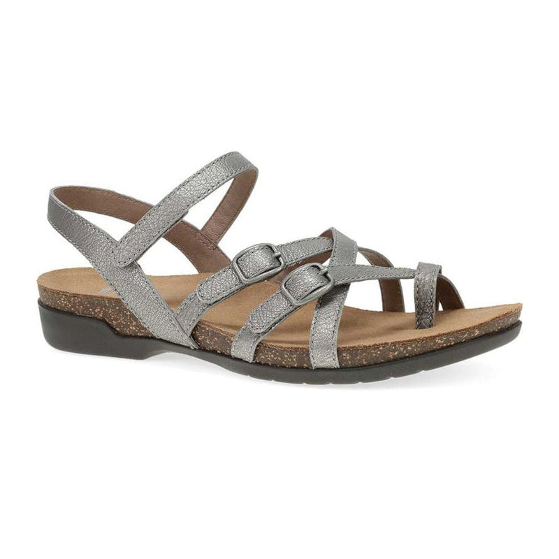 Dansko Roslyn Womens Shoes AntiqueSilverMetallic