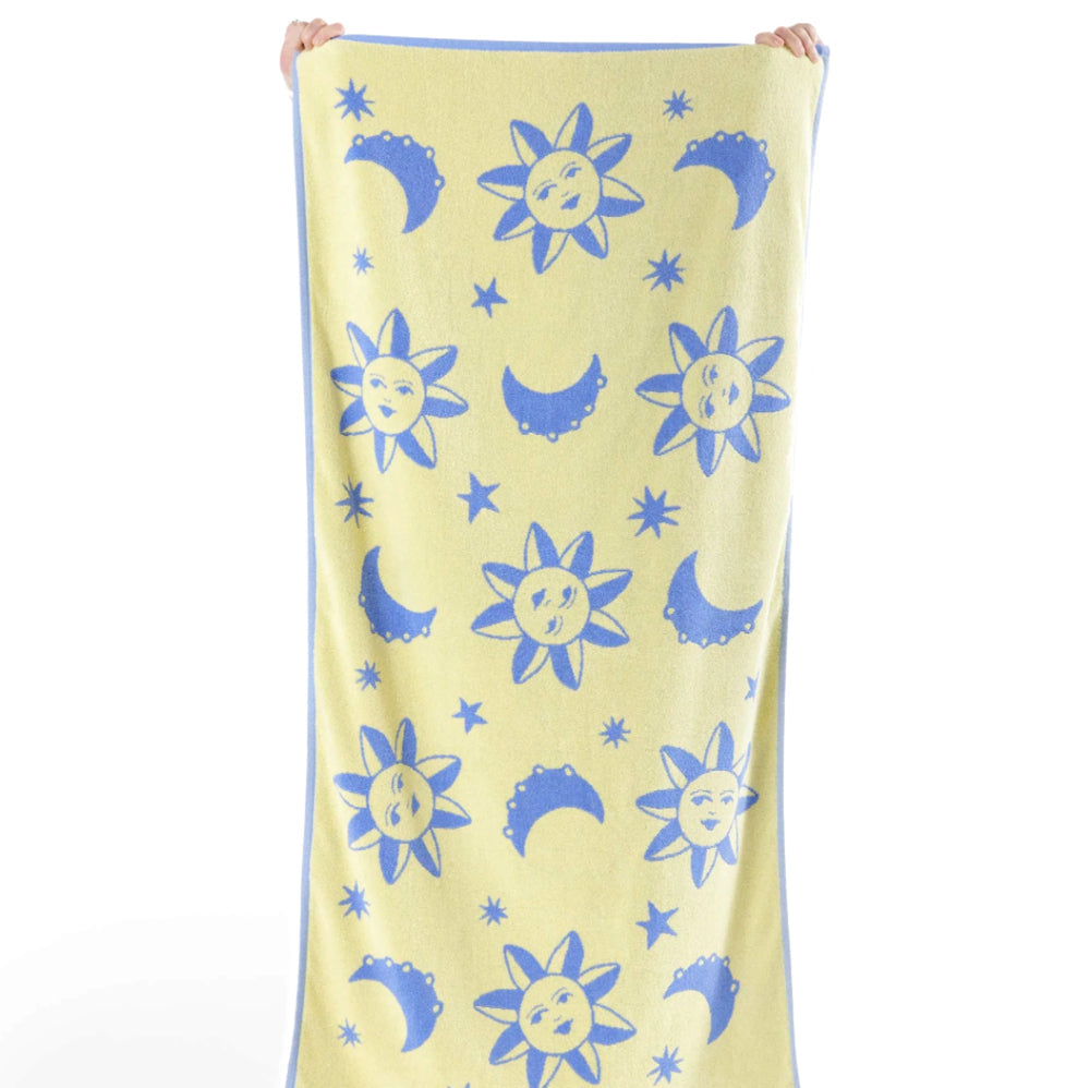 Baggu Bath Towel Accessories Sun and Moons