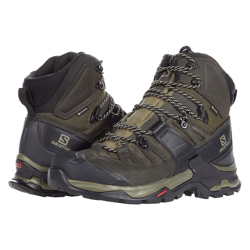 Salomon QUEST 4 GORE-TEX Men Mens Shoes Olive Night / Peat / Safari