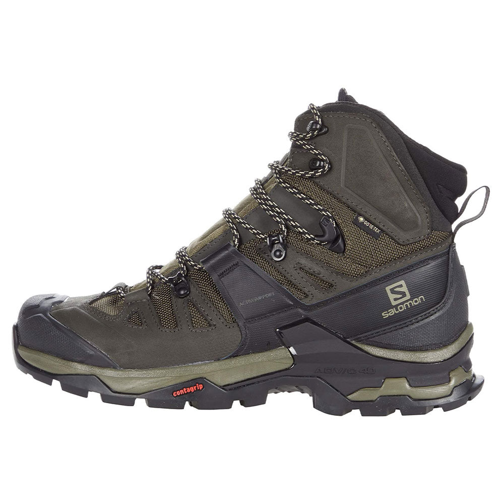 Salomon Quest 4 GTX Hiker Mens Shoes OPS Olive Peat Safari