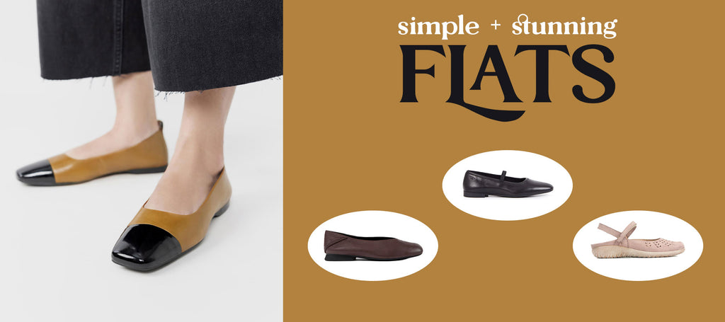 flats collection at Simons Shoes