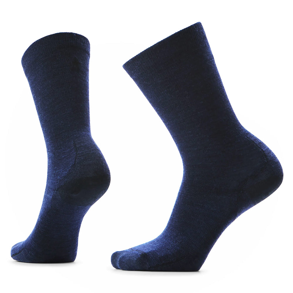 Smartwool Everyday Anchor Line Crew Socks Womens Hosiery 092 Deep Navy