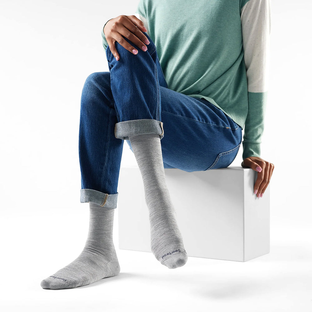 Smartwool Everyday Anchor Line Crew Socks Womens Hosiery