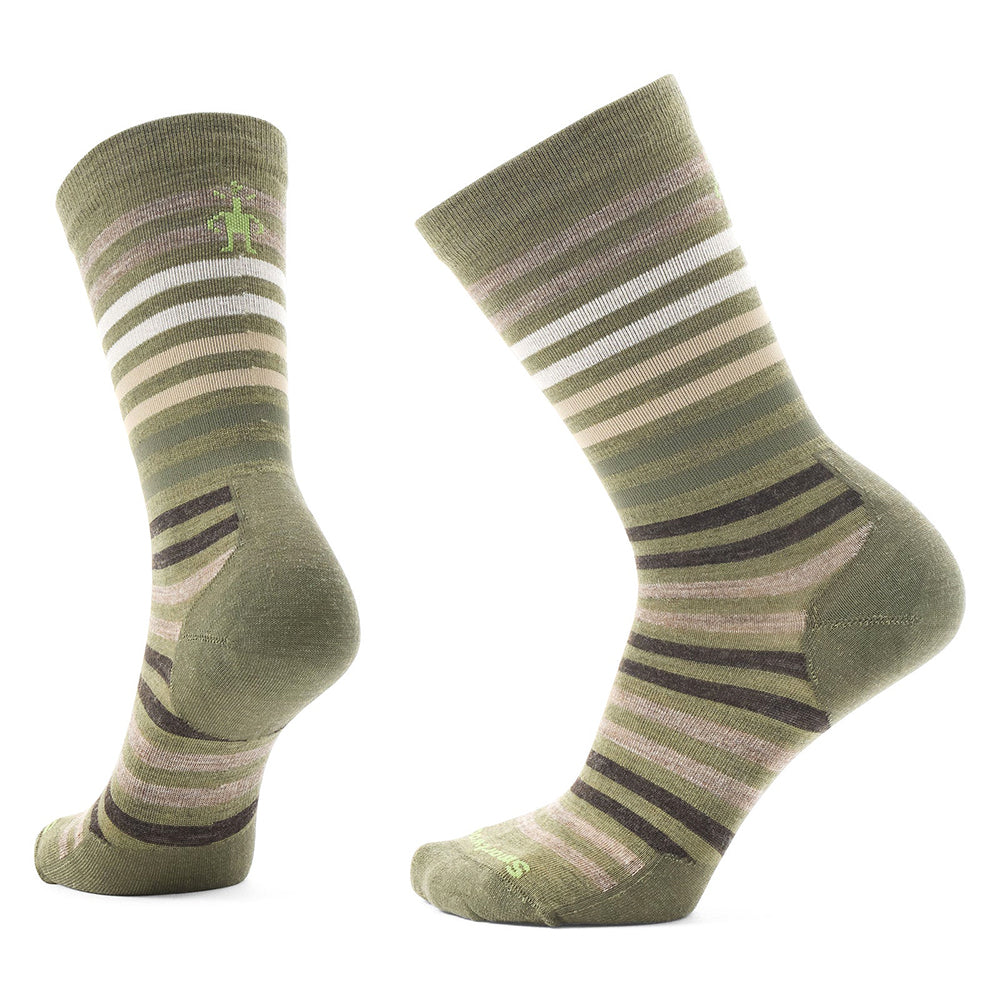 Smartwool Everyday Spruce Street Crew Socks Mens Hosiery 207 Chestnut