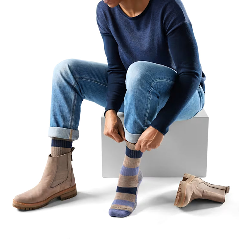 Smartwool Everyday Barnsley Sweater Crew Socks - SW001880 Mens Hosiery