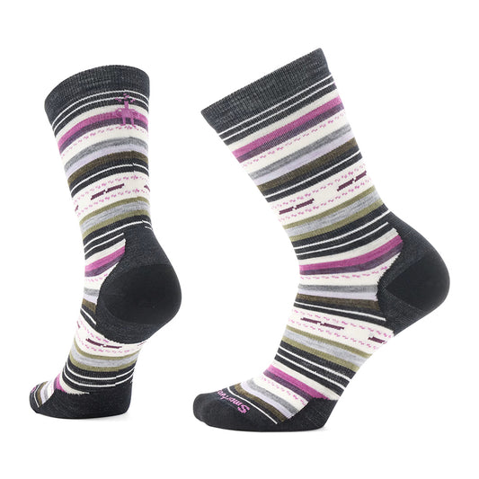 Smartwool Everyday Margarita Crew Socks - SW002091 Womens Hosiery White