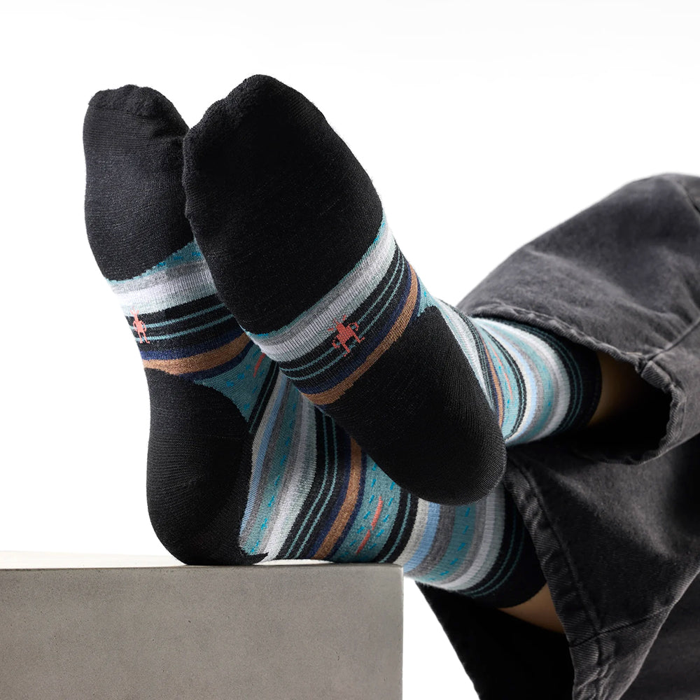 Smartwool Women's Everyday Margarita Crew Socks Womens Hosiery