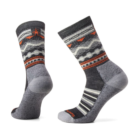 Smartwool Everyday Hudson Trail Crew Socks - SW002249 Womens Hosiery 003 Charcoal