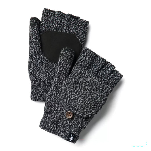 Smartwool Knit Flip Mitt Accessories 001 Black