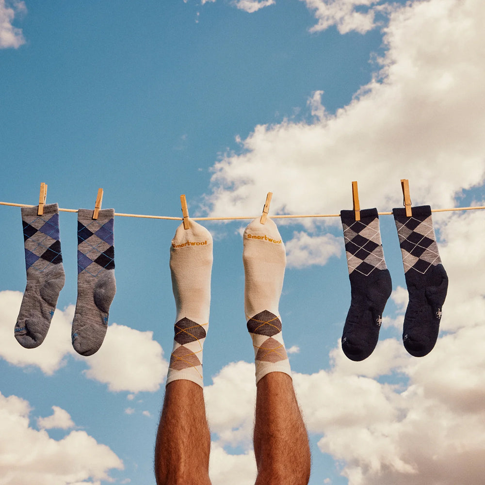 Smartwool Everyday Diamond Jim Crew Socks Mens Hosiery