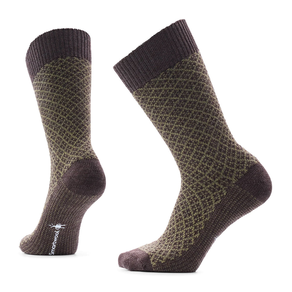 Smartwool Everyday Cozy Mercantile Crew Socks Mens Hosiery 207 Chestnut