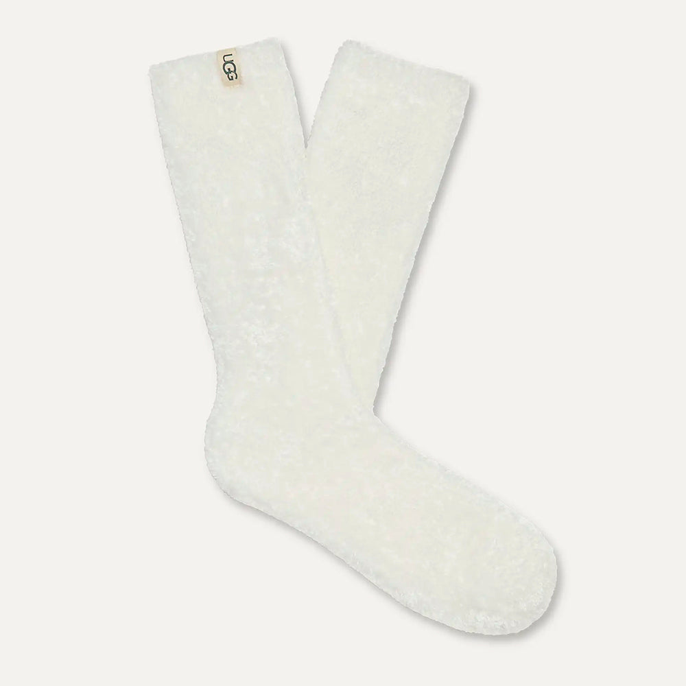 UGG W Leda Cozy Sock Womens Hosiery White