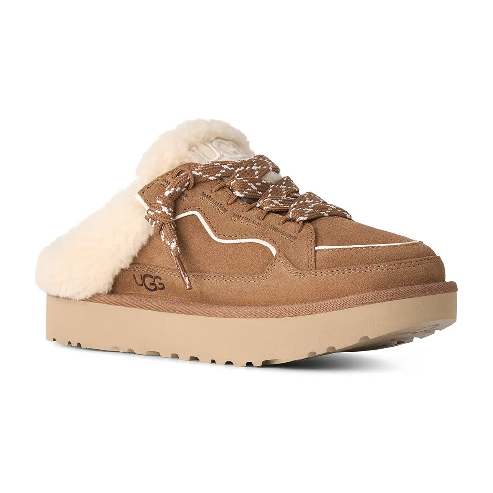 UGG W Lowmel Mule Womens Shoes Chestnut