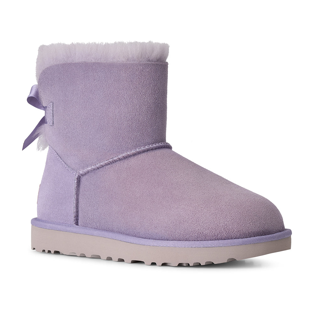 UGG W Mini Bailey Bow II Womens Shoes Warm Lilac