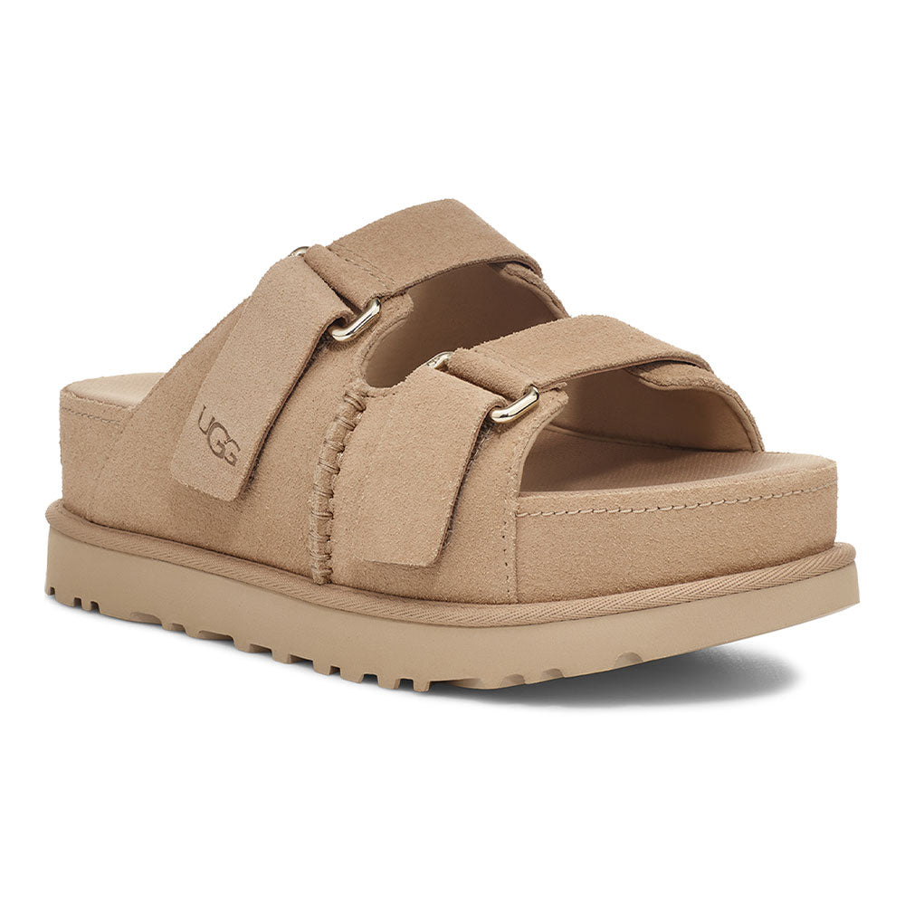 UGG GOLDENSTAR HI SLIDE Womens Shoes Sand