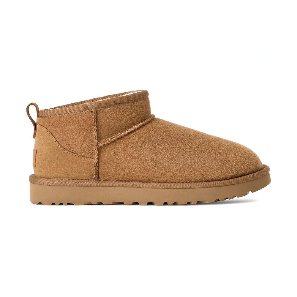 UGG W Classic Ultra Mini Womens Shoes Chestnut