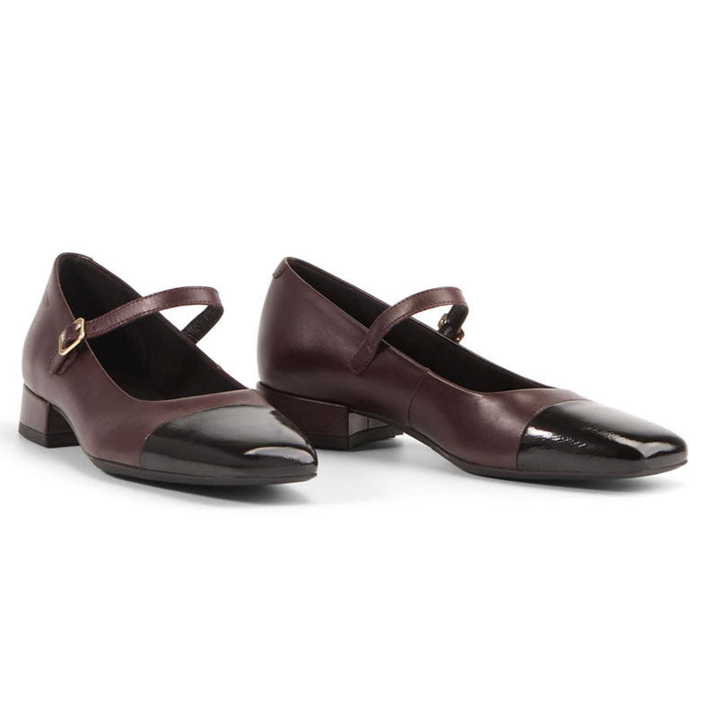 Vagabond Debbi 5918-002 Womens Shoes Cherry/Black