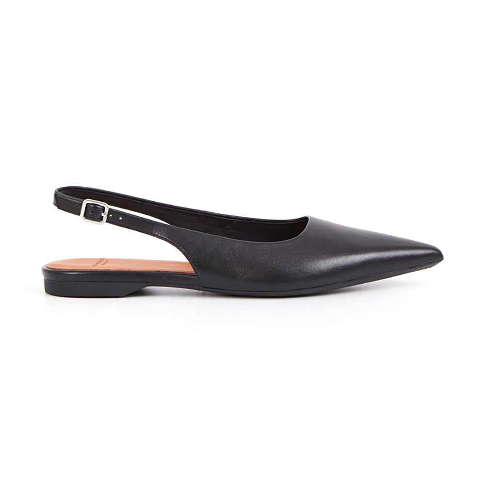 Vagabond Hermine Ballet Flats Womens Shoes 20 Black