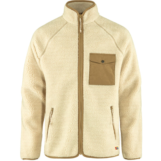 Fjallraven Vardag Pile Fleece Long W Women's Clothing Chalk White