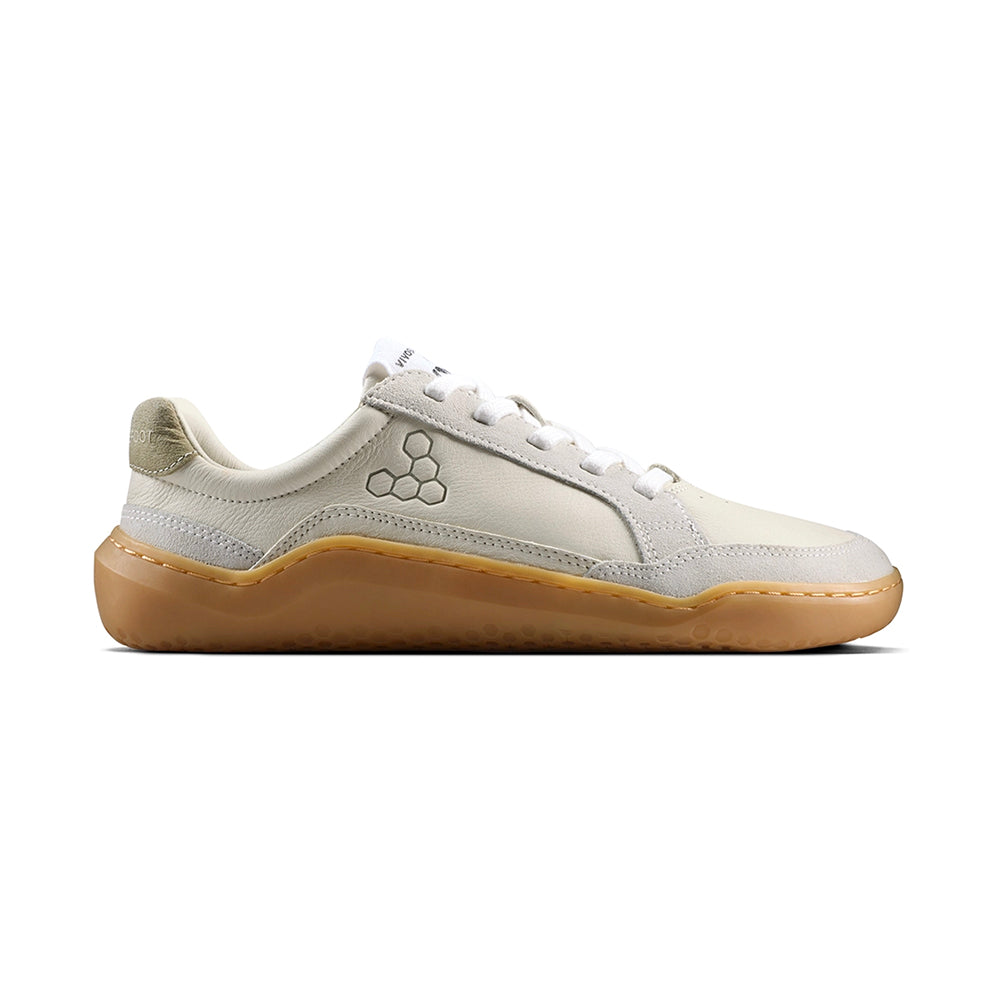 Vivo Gobi Leather Men's Mens Shoes Limestone/Dusty Green