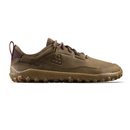 Vivobarefoot Tracker Leather Low Mens Barefoot Leather Mens Shoe